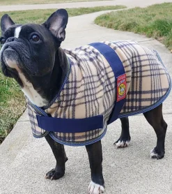 JACKS MFG 5/A Baker® Fleece Dog Blanket Plaid Sale