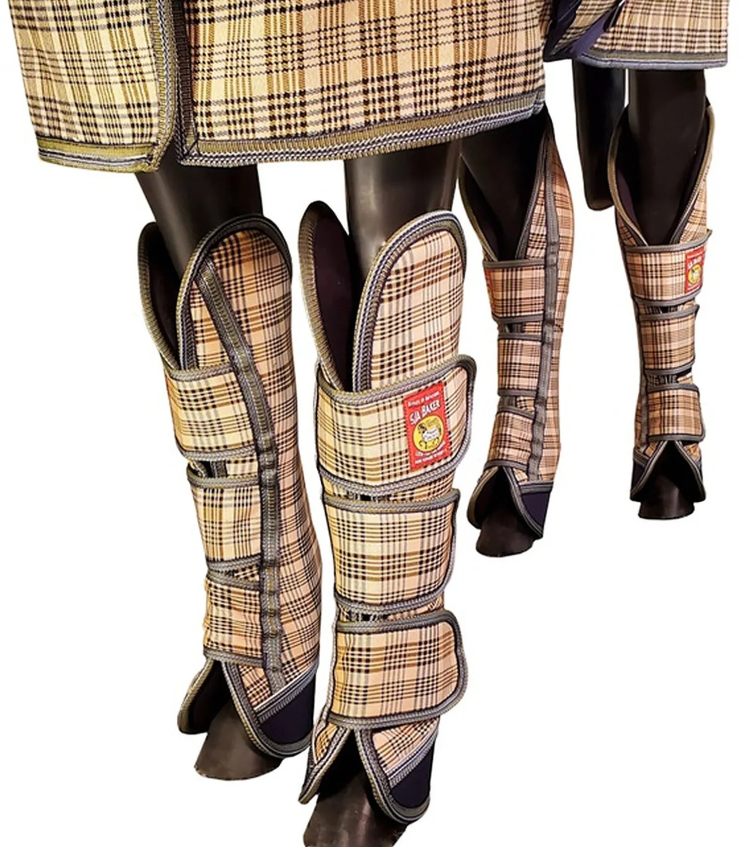 JACKS MFG 5/A Baker® Poly Trailering Boots Baker Plaid Best