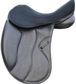 AMAHORSE TRADING SRL Acavallo® Ortho Coccyx Gel In Dri-Lex® Seat Saver - Dressage Black New