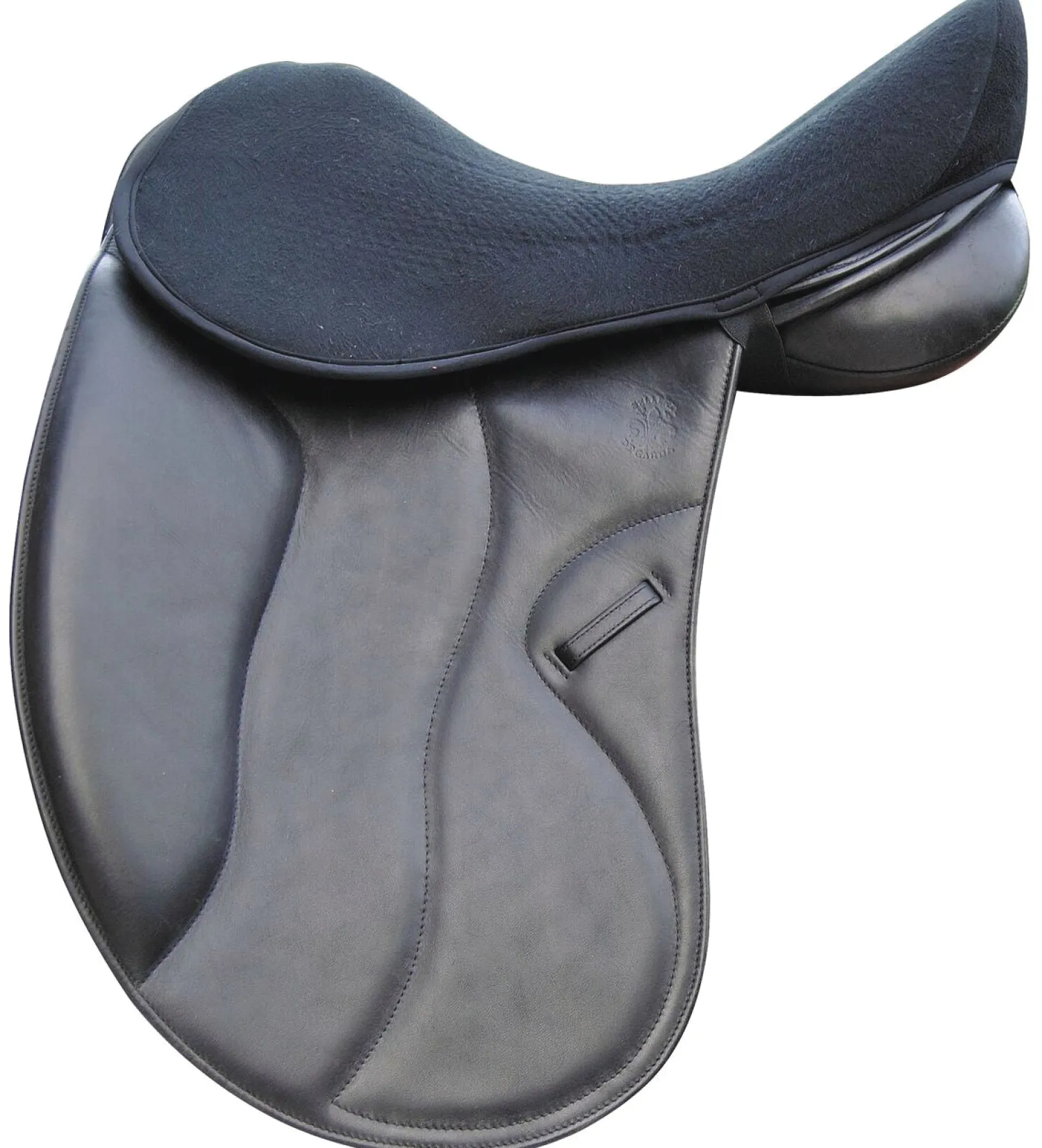 AMAHORSE TRADING SRL Acavallo® Ortho Coccyx Gel In Dri-Lex® Seat Saver - Dressage Black New