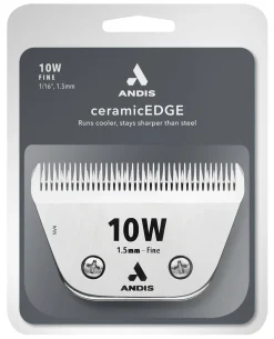 ANDIS COMPANY Andis® ceramicEDGE WIDE Detachable Replacement Blade Size 10W Silver Clearance