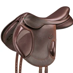 SADDLERY BRANDS INTL Arena Monoflap Jump Saddle Brown