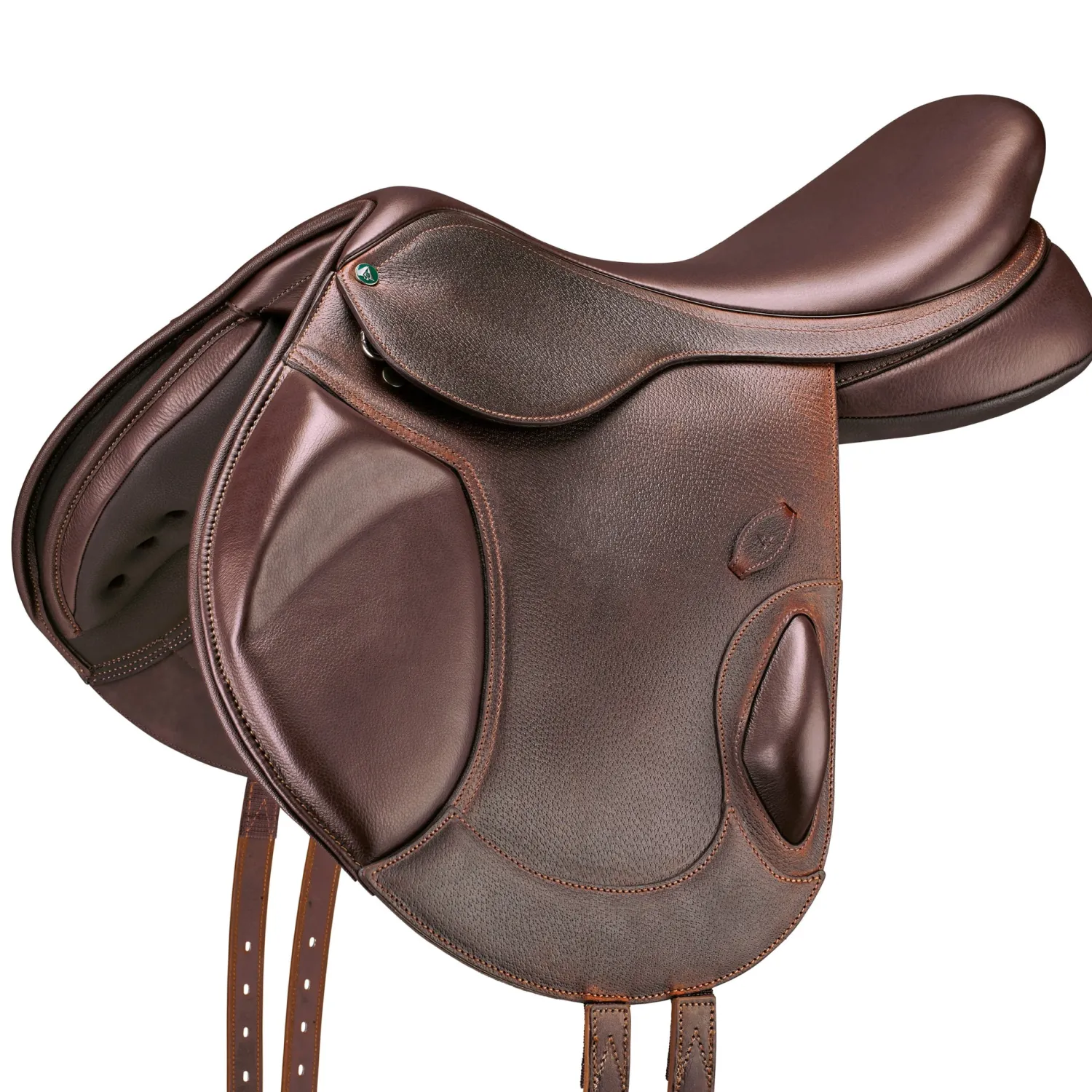 SADDLERY BRANDS INTL Arena Monoflap Jump Saddle Brown