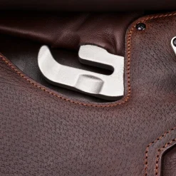 SADDLERY BRANDS INTL Arena Pony Monoflap Jump Saddle Brown Clearance