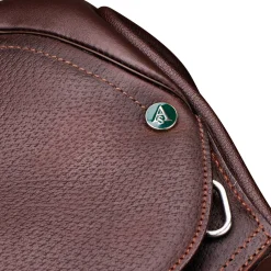 SADDLERY BRANDS INTL Arena Pony Monoflap Jump Saddle Brown Clearance