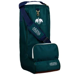 SADDLERY BRANDS INTL Arena Tall Boot Bag Dark Green/Navy/White/Caramel Online