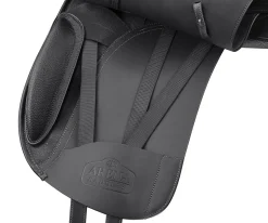 SADDLERY BRANDS INTL Arena WIDE Dressage Saddle Black Hot