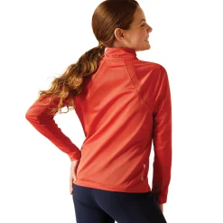 ARIAT-APPAREL Ariat® Kids’ Solid Sunstopper Shirt 3.0 Baked Apple Best