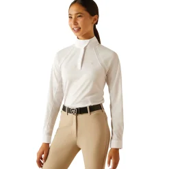 ARIAT-APPAREL Ariat® Kids’ Sunstopper Pro Show Shirt 3.0 White Sale