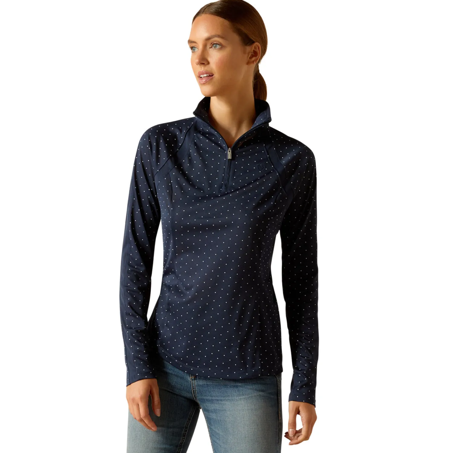 ARIAT-APPAREL Ariat® Ladies’ Sunstopper Quarter-Zip Base Layer 3.0 Best