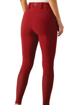 ARIAT-APPAREL Ariat® Ladies’ Tri Factor Grace Knee-Patch Breech Sun Dried Tomato New