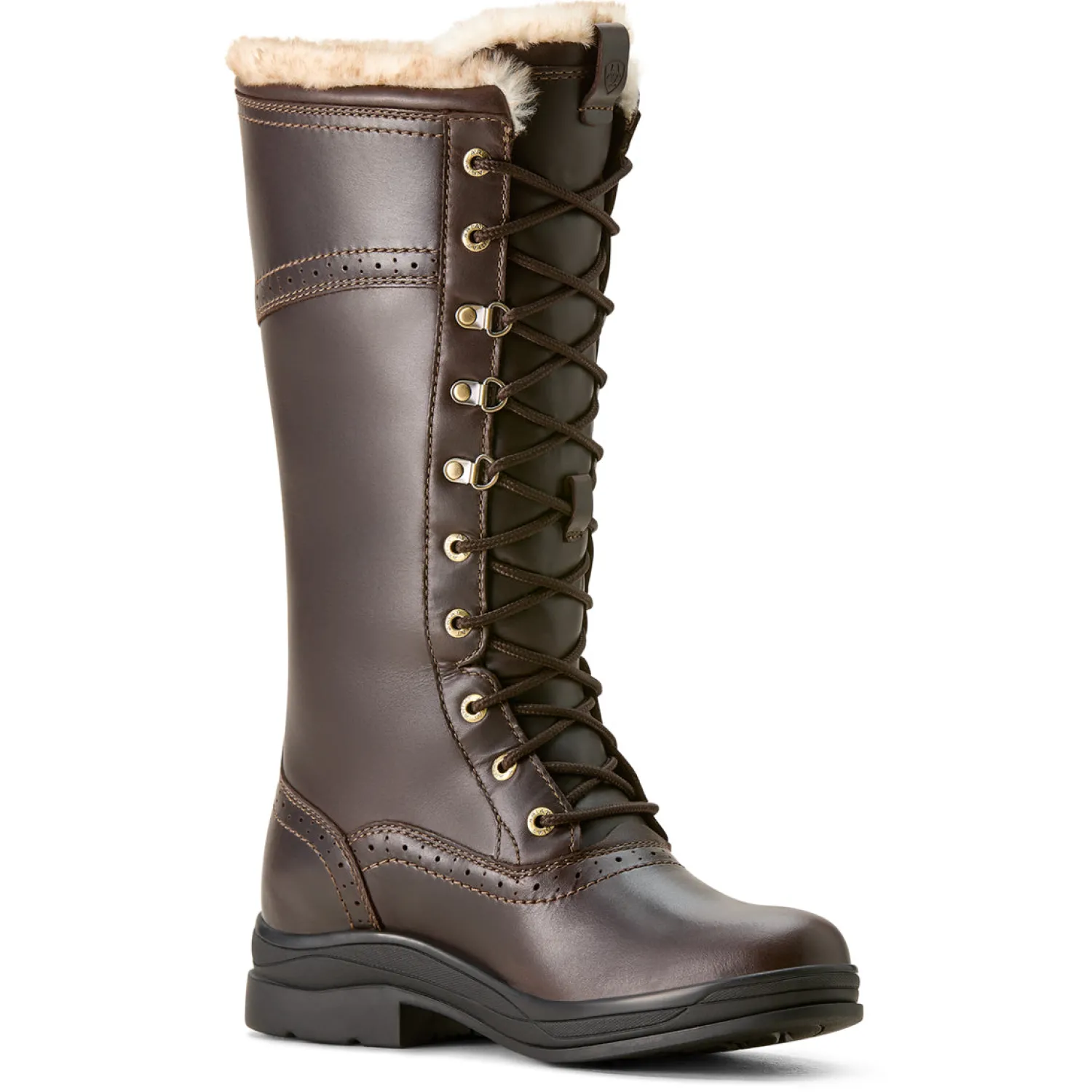 ARIAT ® Ladies’ Wythburn II Sherpa Waterproof Boot Dark Mocha Clearance