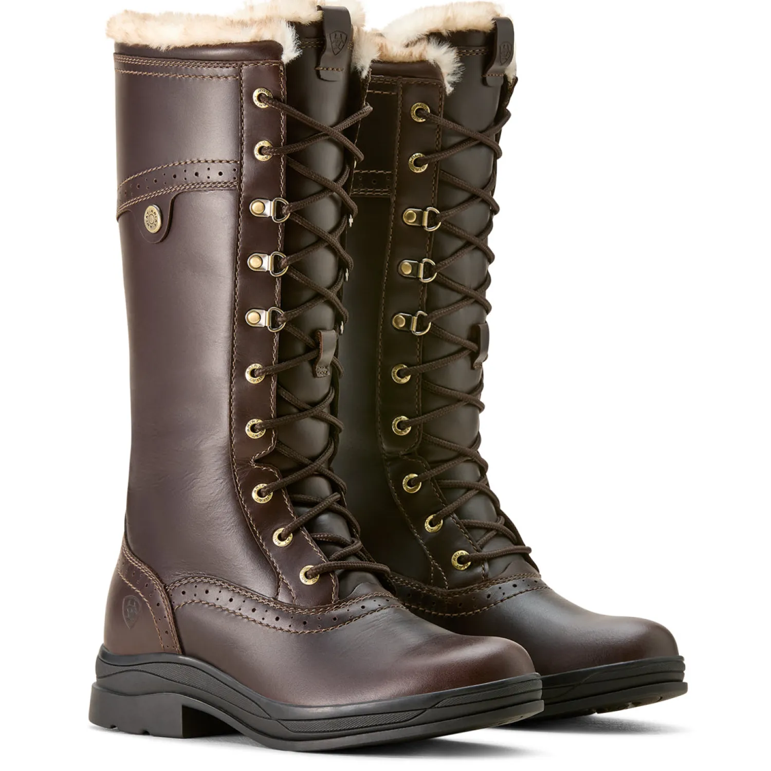 ARIAT ® Ladies’ Wythburn II Sherpa Waterproof Boot Dark Mocha Clearance