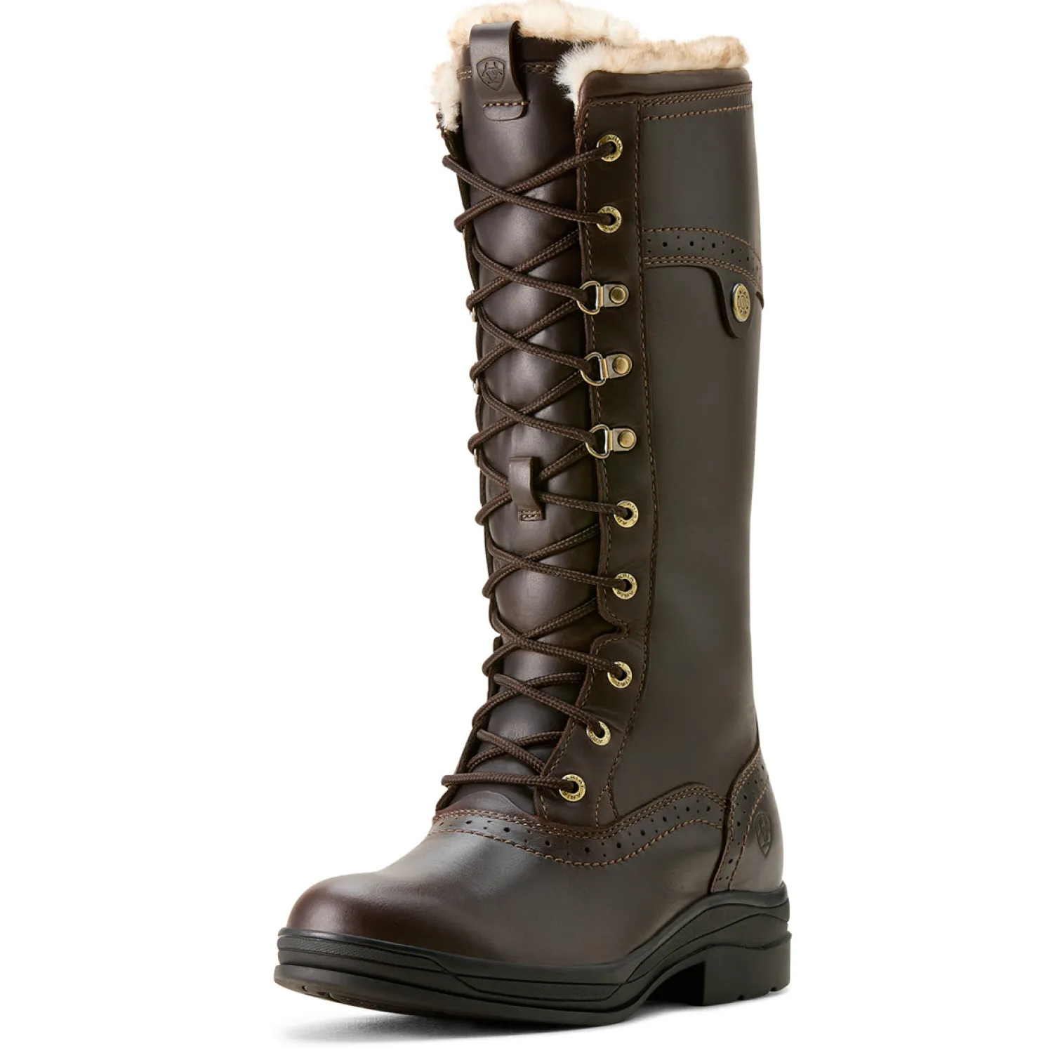 ARIAT ® Ladies’ Wythburn II Sherpa Waterproof Boot Dark Mocha Clearance