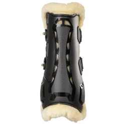 BACK ON TRACK BOT LL Back on Track® Airflow Tendon Boots with Faux Fur Black Discount
