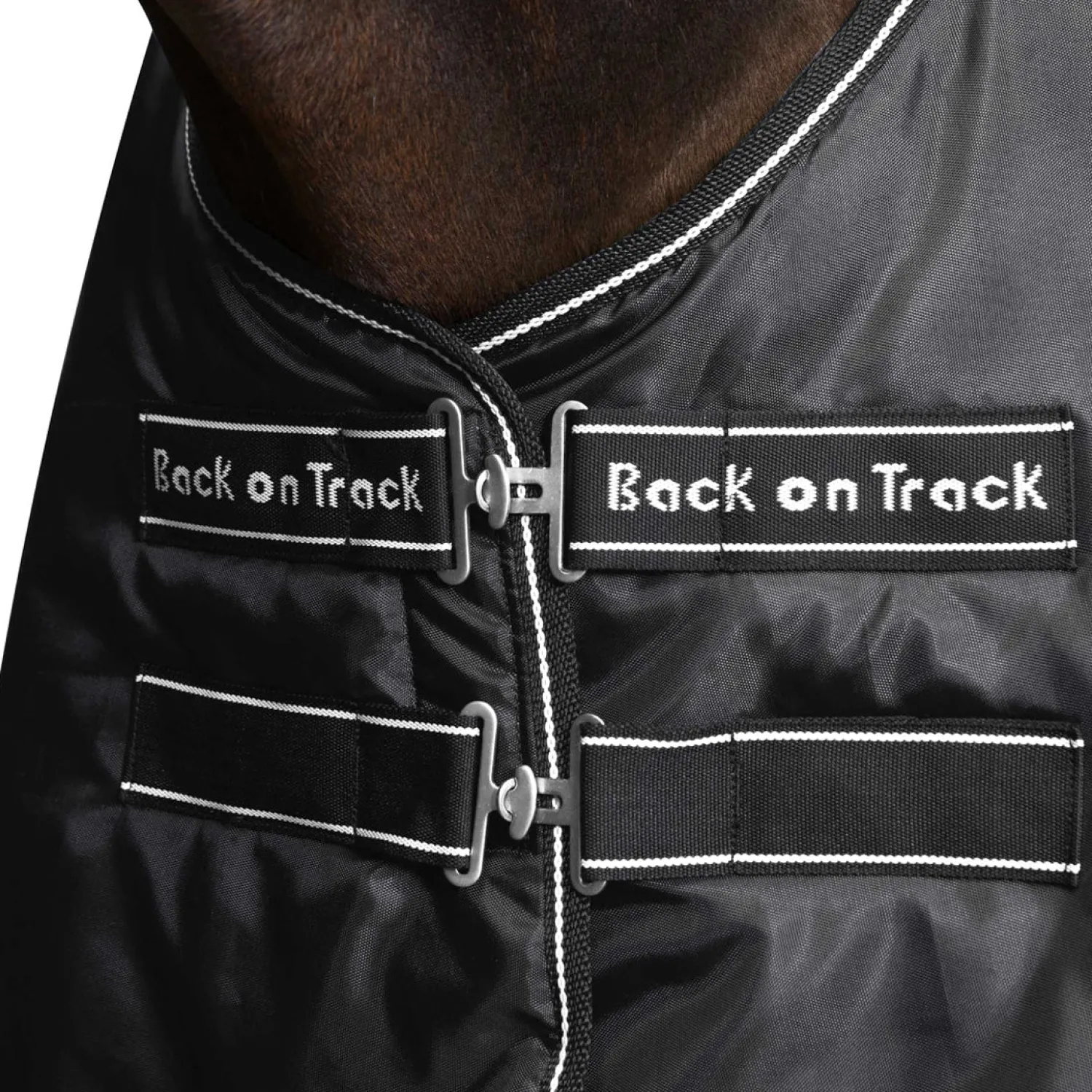 BACK ON TRACK BOT LL Back on Track® Millie Stable Blanket 100G with Woven Lining Black New