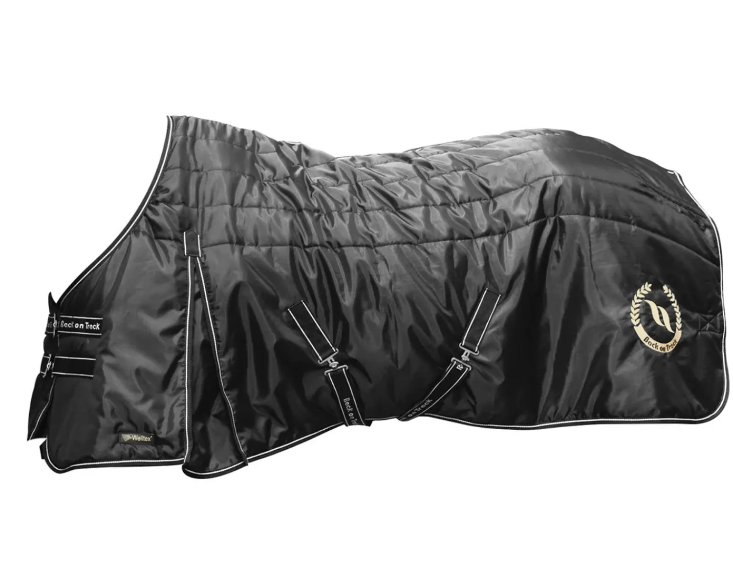 BACK ON TRACK BOT LL Back on Track® Millie Stable Blanket 100G with Woven Lining Black New