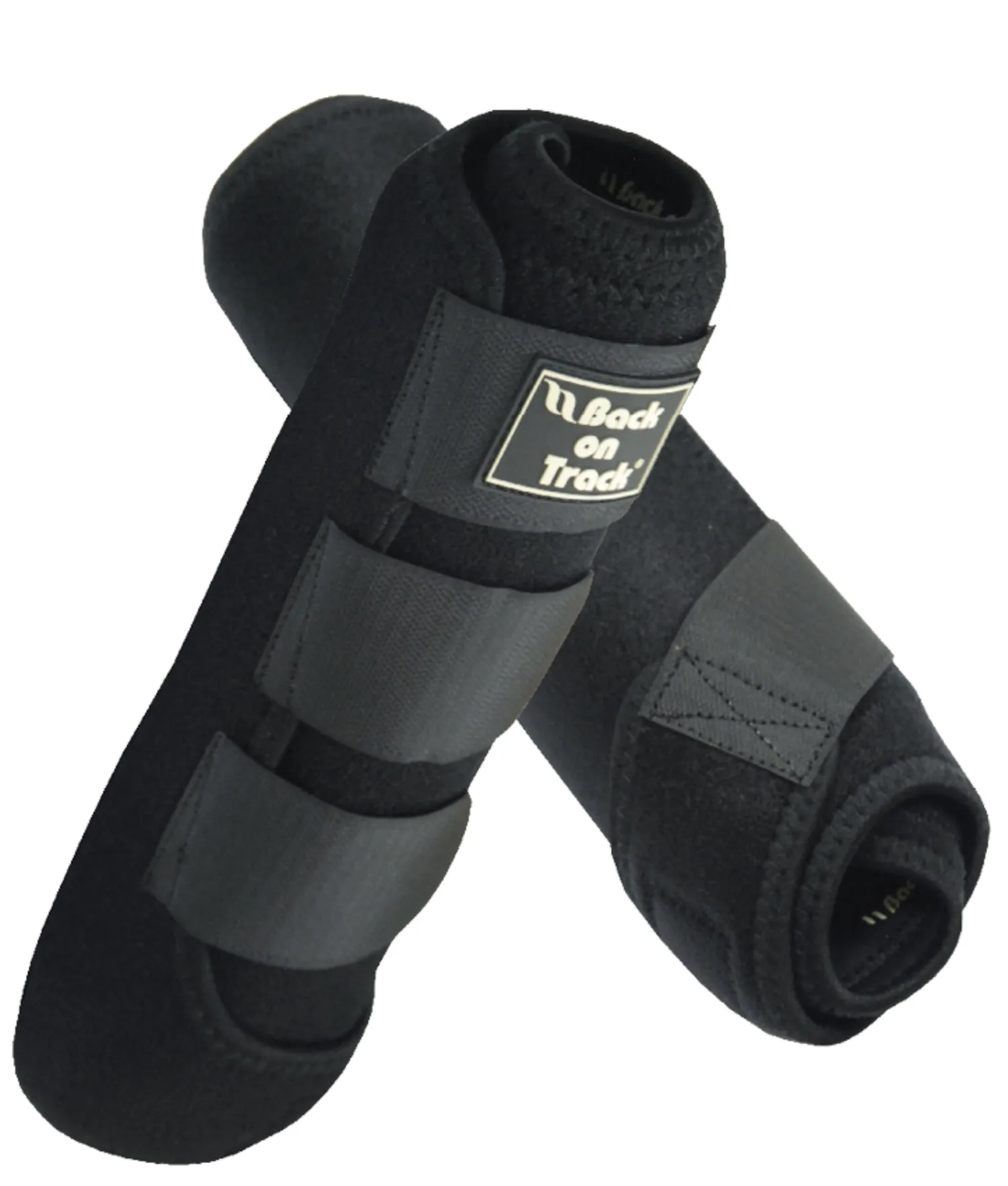 BACK ON TRACK BOT LL Back on Track® Supreme Exercise Boots with Shock-Absorbent Pad Black