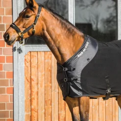 BACK ON TRACK BOT LL Back on Track® Supreme Fleece Blanket Black Clearance