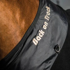 BACK ON TRACK BOT LL Back on Track® Supreme Fleece Blanket Black Clearance