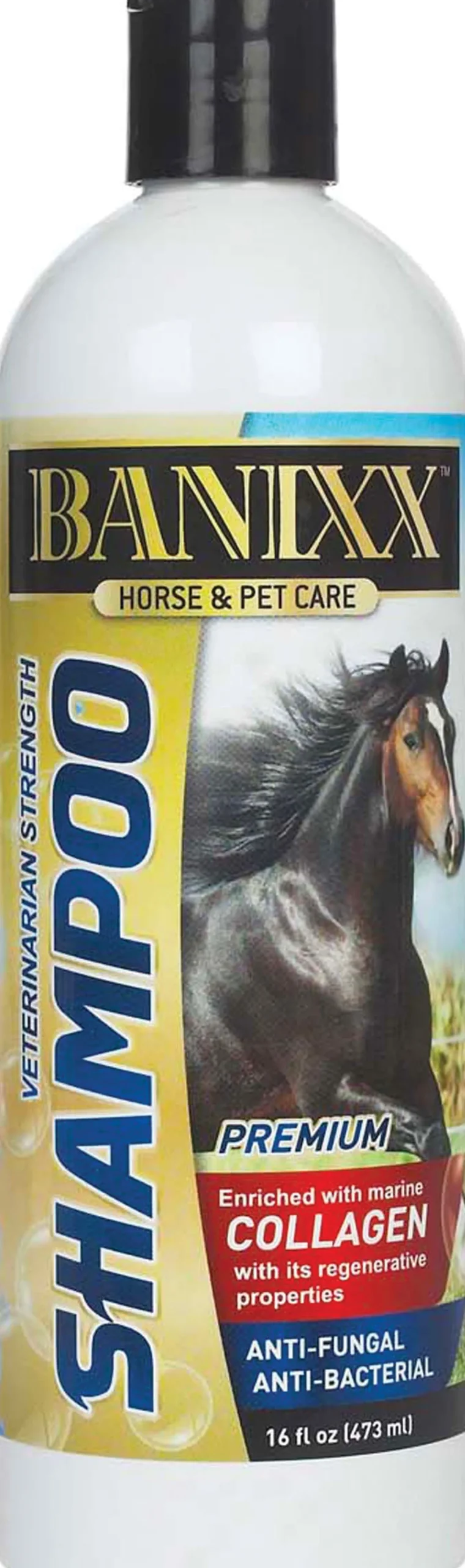 ANIMAL HEALTH INT Banixx® Horse & Pet Care Medicated Shampoo with Collagen New