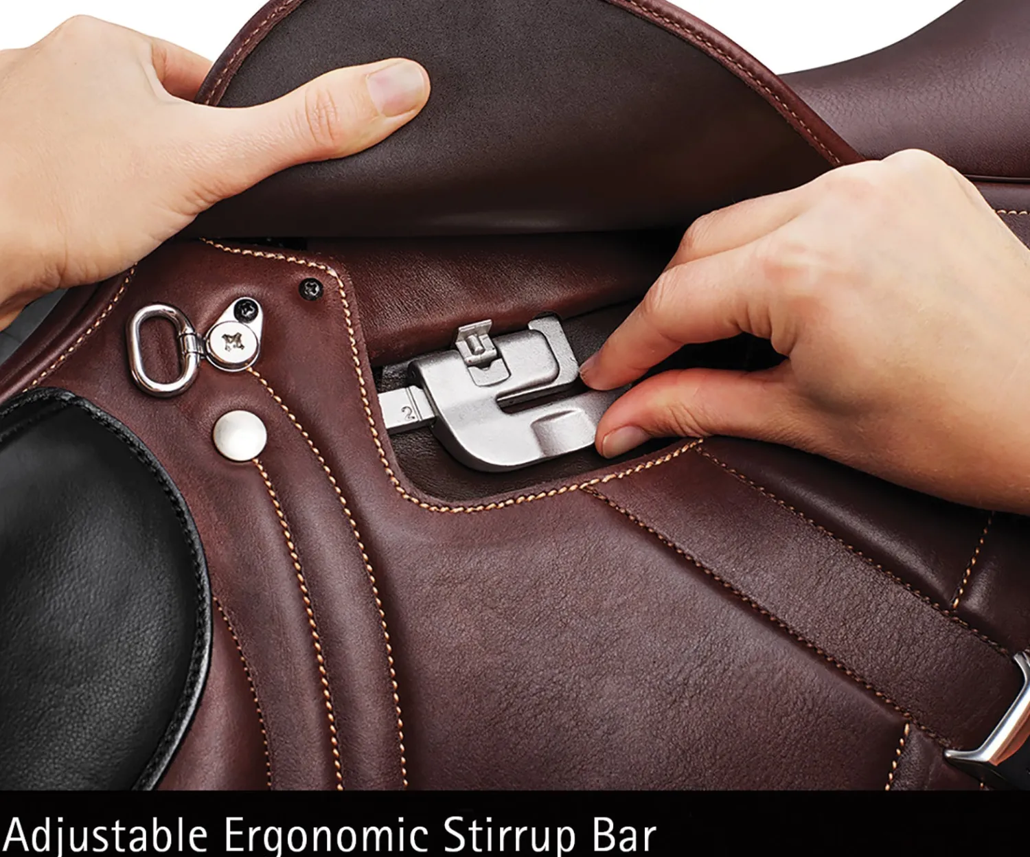 SADDLERY BRANDS INTL Bates Advanta Monoflap Eventing Saddle Online