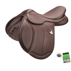 SADDLERY BRANDS INTL Bates Caprilli Close Contact+ Saddle with Extended Flap and Luxe Leather Brown Discount