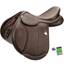 SADDLERY BRANDS INTL Bates Caprilli Close Contact+ Forward Flap with Luxe Leather Saddle Brown Best
