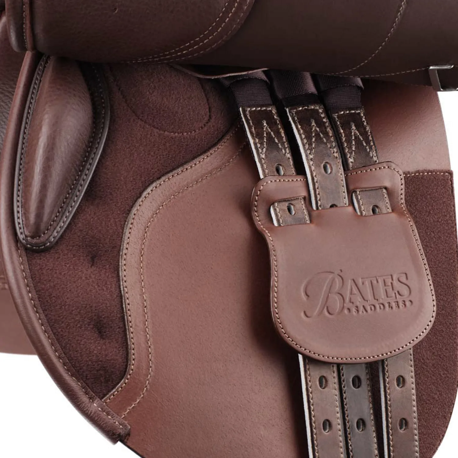 SADDLERY BRANDS INTL Bates Caprilli Close Contact+ Forward Flap with Luxe Leather Saddle Brown Best
