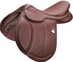 SADDLERY BRANDS INTL Bates Caprilli Close Contact+ Extended Flap Saddle Havana