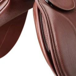SADDLERY BRANDS INTL Bates Caprilli Close Contact+ Saddle Havana