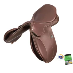 SADDLERY BRANDS INTL Bates Hunter Jumper Saddle Havana New