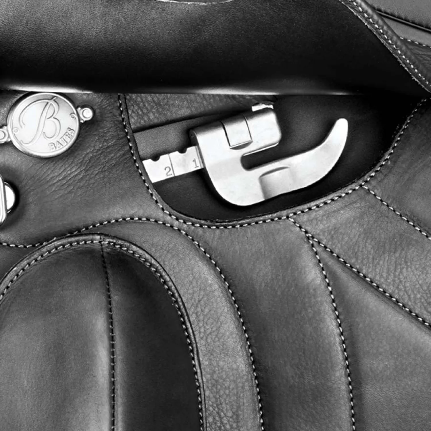 SADDLERY BRANDS INTL Bates Innova Mono+ Dressage Saddle Black Discount