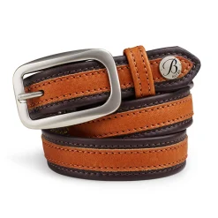 SADDLERY BRANDS INTL Bates Leather Belt Hot