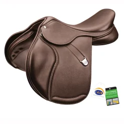 SADDLERY BRANDS INTL Bates Pony Elevation+ Saddle in Luxe Leather with CAIR® Classic Brown Discount