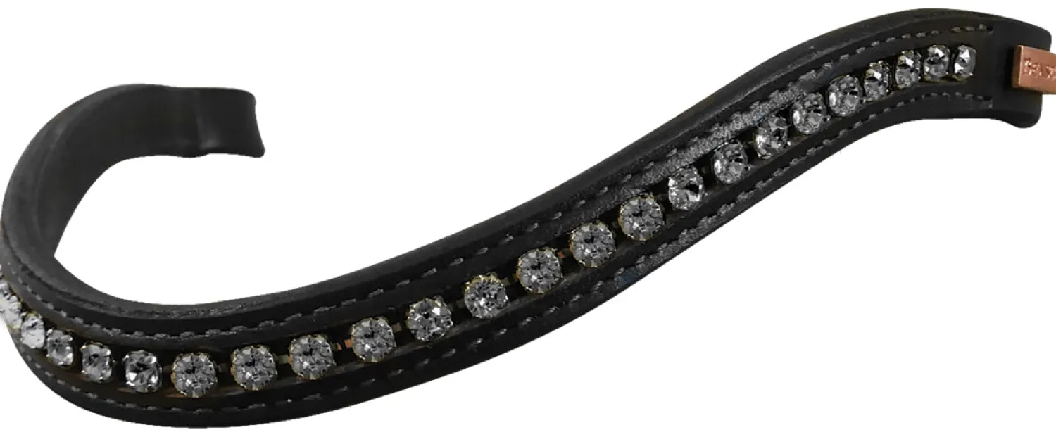 BON-VIVANT EQUSTRN Beasties™ Brilliance Crystal Wave Browband Clearance