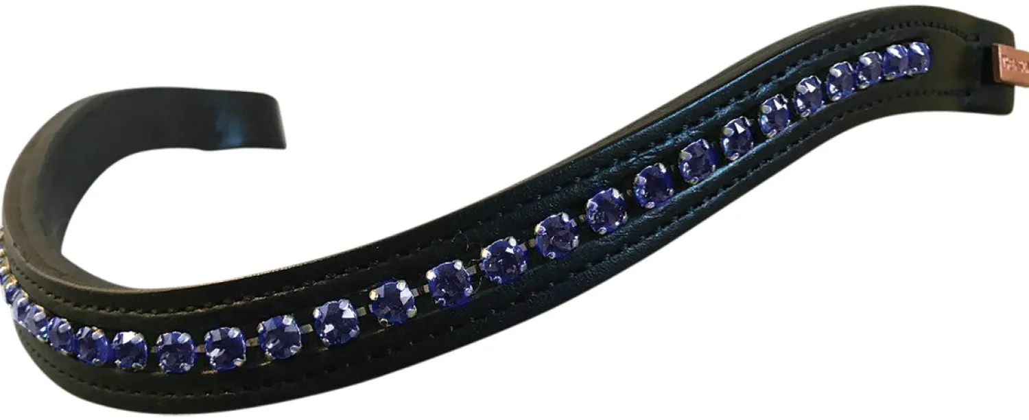 BON-VIVANT EQUSTRN Beasties™ Brilliance Crystal Wave Browband Clearance