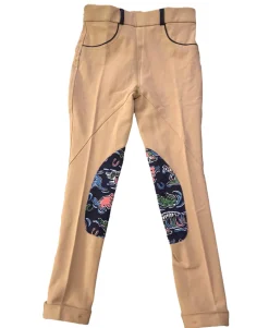 BELLE AND BOW EQSTRN Belle & Bow Equestrian Children′s Schooling Jods New