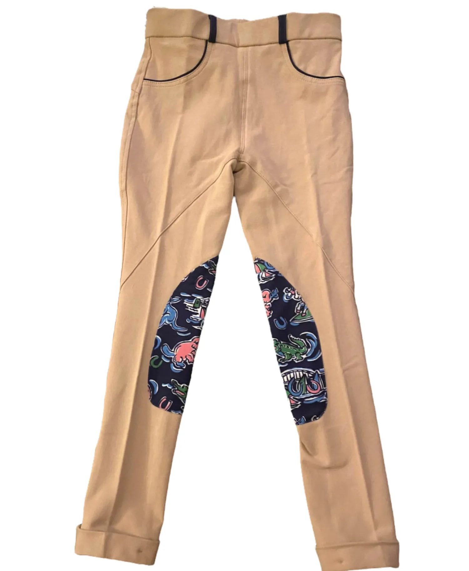 BELLE AND BOW EQSTRN Belle & Bow Equestrian Children′s Schooling Jods New