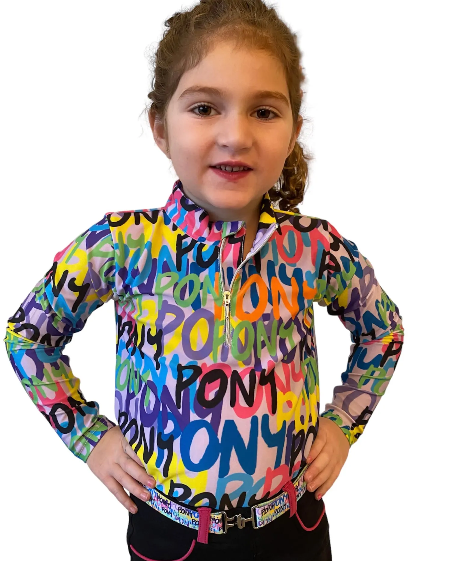 BELLE AND BOW EQSTRN Belle & Bow Equestrian Children’s Long Sleeve Sun Shirt Online