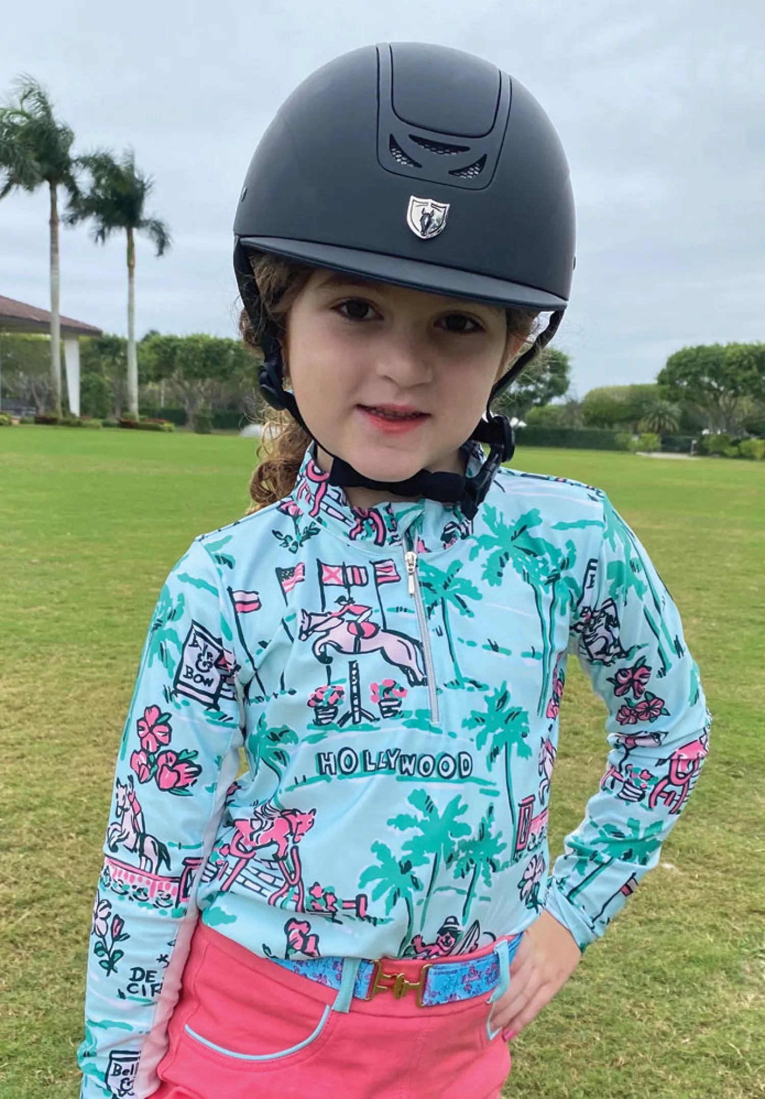 BELLE AND BOW EQSTRN Belle & Bow Equestrian Children’s Long Sleeve Sun Shirt Online