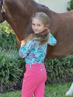 BELLE AND BOW EQSTRN Belle & Bow Equestrian Children’s Long Sleeve Sun Shirt Online