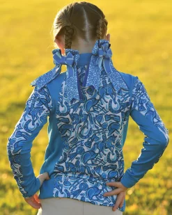 BELLE AND BOW EQSTRN Belle & Bow Equestrian Girls’ Pullover Long-Sleeve Shirt Sale