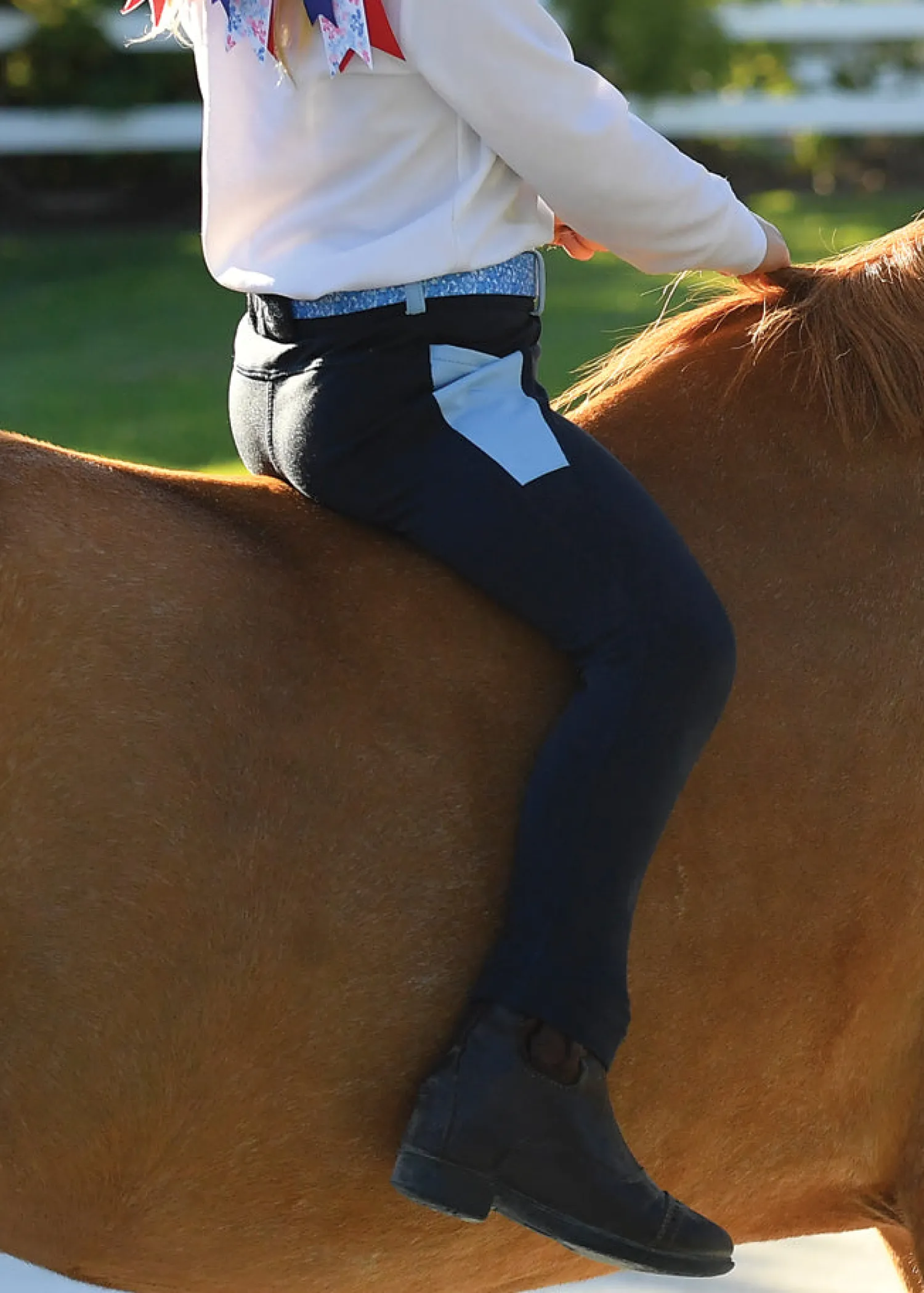 BELLE AND BOW EQSTRN Belle & Bow Equestrian Girls’ Fleece Tight Sale