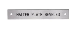 DOVER DROPSHIP Beveled Edge Halter Nameplate - 3 lines Clearance