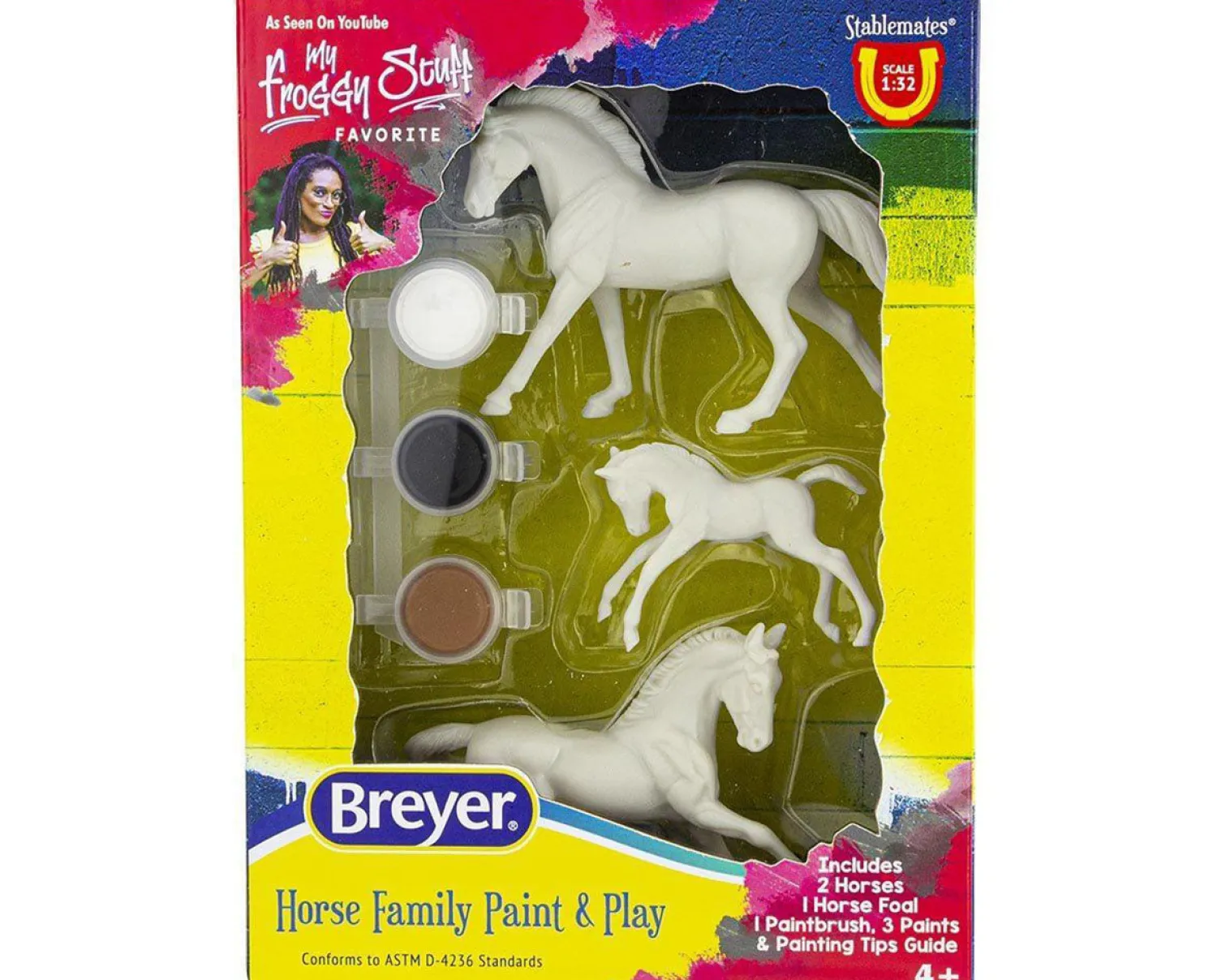 REEVES INTERNATIONAL Breyer® Horse Family Paint & Play