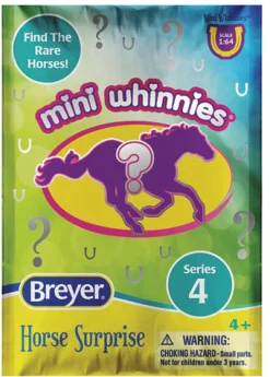 REEVES INTERNATIONAL Breyer® Mini Whinnies® Horse Surprise, Series 4 Clearance