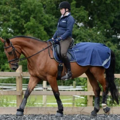 TOKLAT ORIGINALS Bucas Therapy Quarter Sheet Navy New