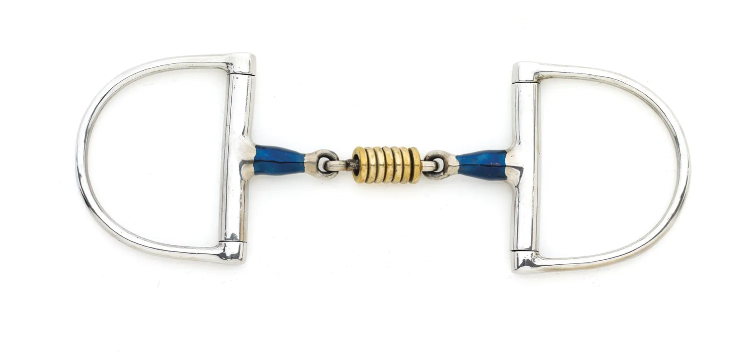 ERS Centaur® Blue Steel Double-Jointed Disc Hunter D-Ring Bit Stainless Outlet