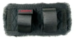 HORSE DREAM IMPORTER Christ Lammfelle by HorseDream Sheepskin Chin Padding Black Discount